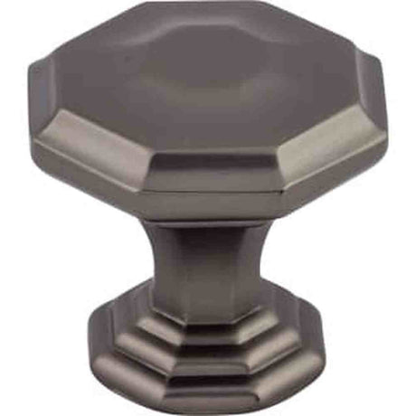 Top Knobs TK340AG ash gray square cabinet knob