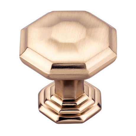 Top Knobs TK340HB honey bronze square cabinet knob