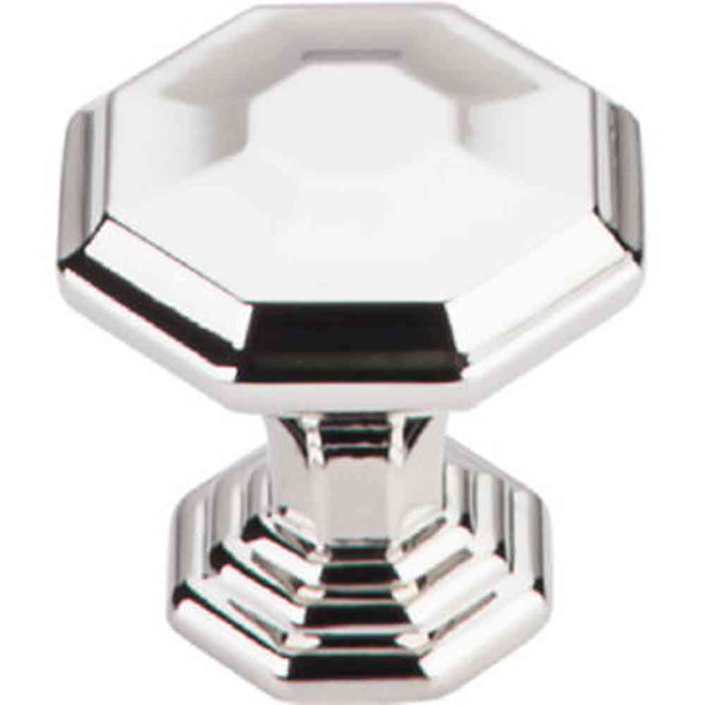 Top Knobs TK340PN polished nickel square cabinet knob