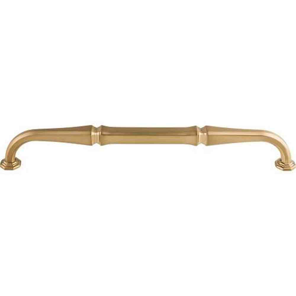 Top Knobs TK347HB honey brass cabinet pull / appliance pull