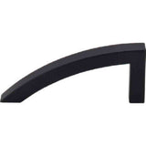 Top Knobs TK35BLK flat black cabinet pull