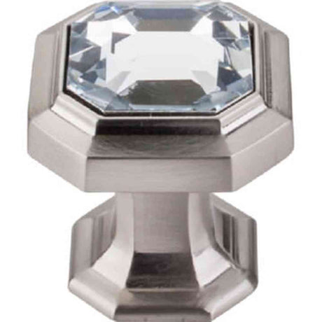 Top Knobs TK390BSN brushed satin nickel square cabinet knob