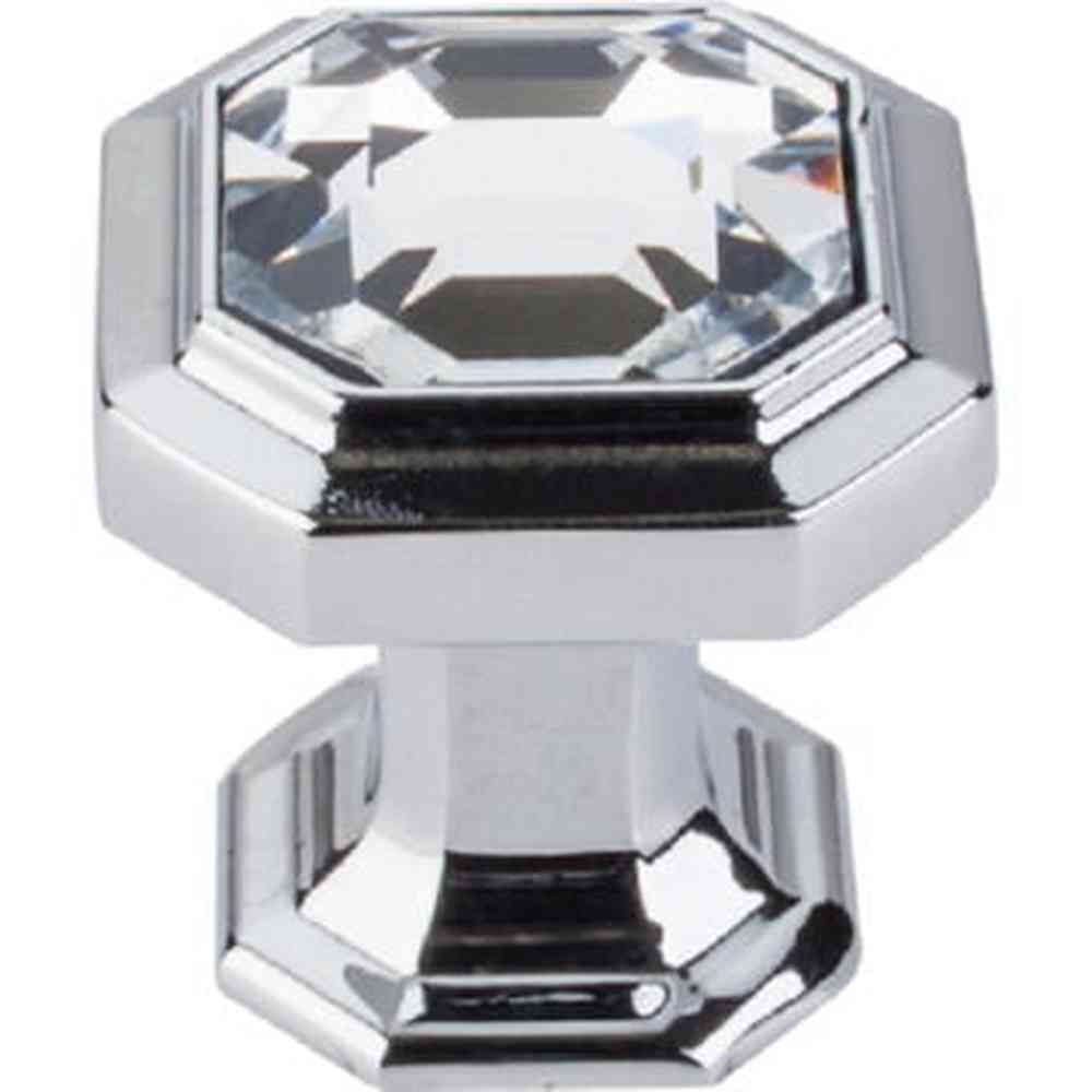 Top Knobs TK390PC polished chrome square cabinet knob