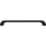 Top Knobs TK47BLK flat black cabinet pull / appliance pull