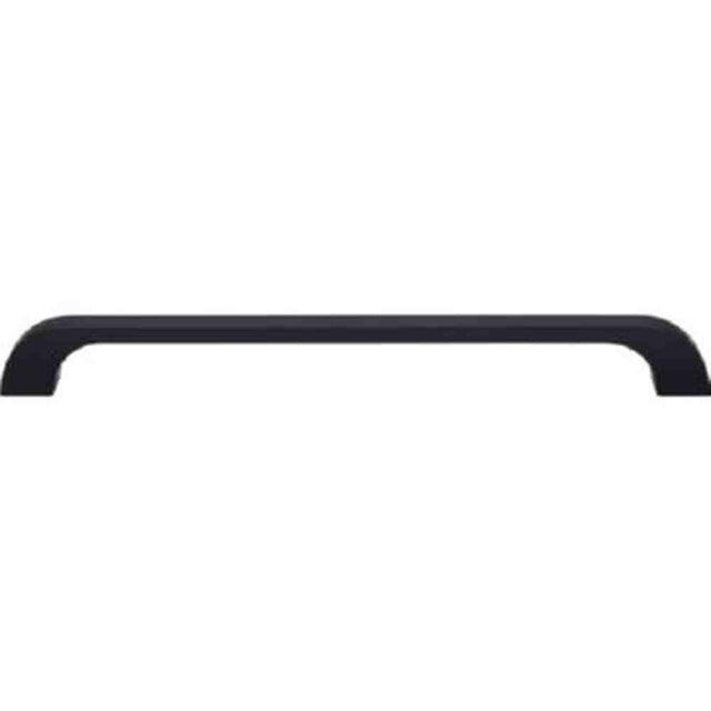 Top Knobs TK47BLK flat black cabinet pull / appliance pull