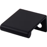 Top Knobs TK500BLK flat black edge pulls