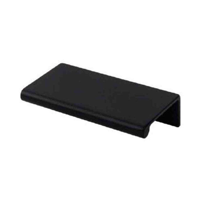 Top Knobs TK501BLK flat black edge pulls