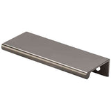 Top Knobs TK502AG ash gray edge pulls