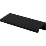 Top Knobs TK502BLK flat black edge pulls