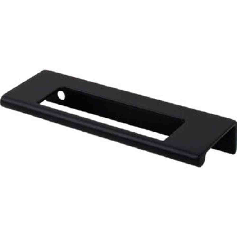 Top Knobs TK520BLK flat black edge pulls