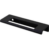 Top Knobs TK520BLK flat black edge pulls