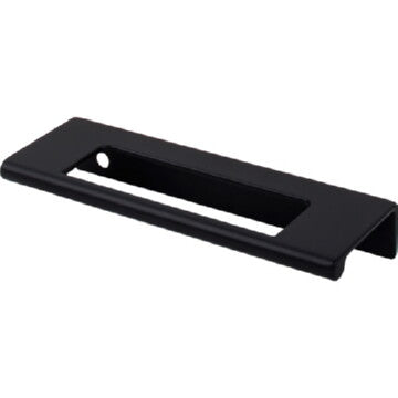 Top Knobs TK520BLK flat black edge pulls