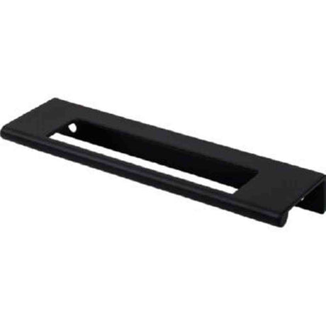 Top Knobs TK521BLK flat black edge pulls