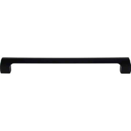 Top Knobs TK548BLK flat black cabinet pull / appliance pull