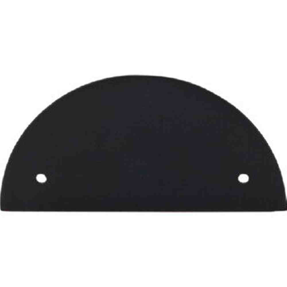 Top Knobs TK54BLK flat black cabinet backplates