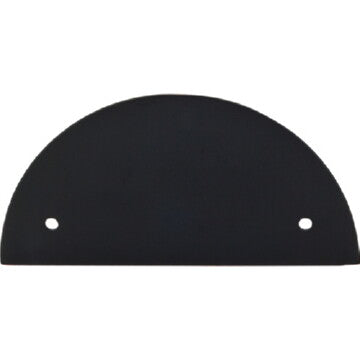 Top Knobs TK54BLK flat black cabinet backplates