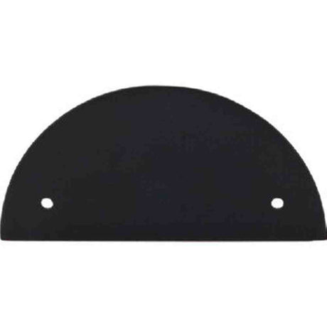 Top Knobs TK54BLK flat black cabinet backplates