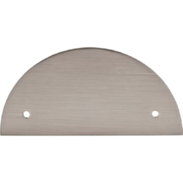 Top Knobs TK54BSN brushed satin nickel cabinet backplates