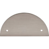 Top Knobs TK54BSN brushed satin nickel cabinet backplates