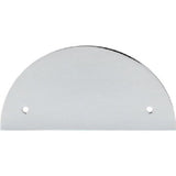 Top Knobs TK54PC polished chrome cabinet backplates
