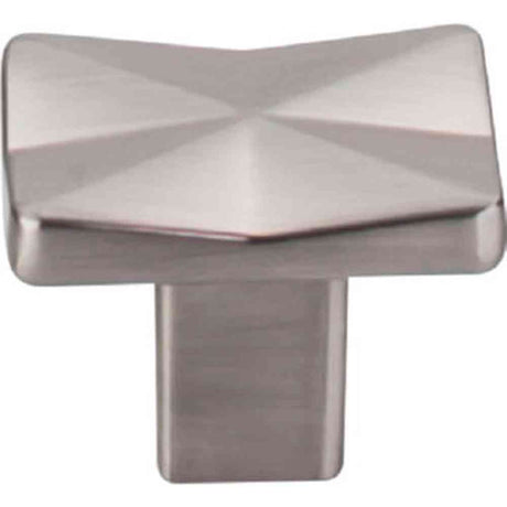 Top Knobs TK560BSN brushed satin nickel square cabinet knob