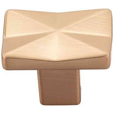 Top Knobs TK560HB honey bronze square cabinet knob