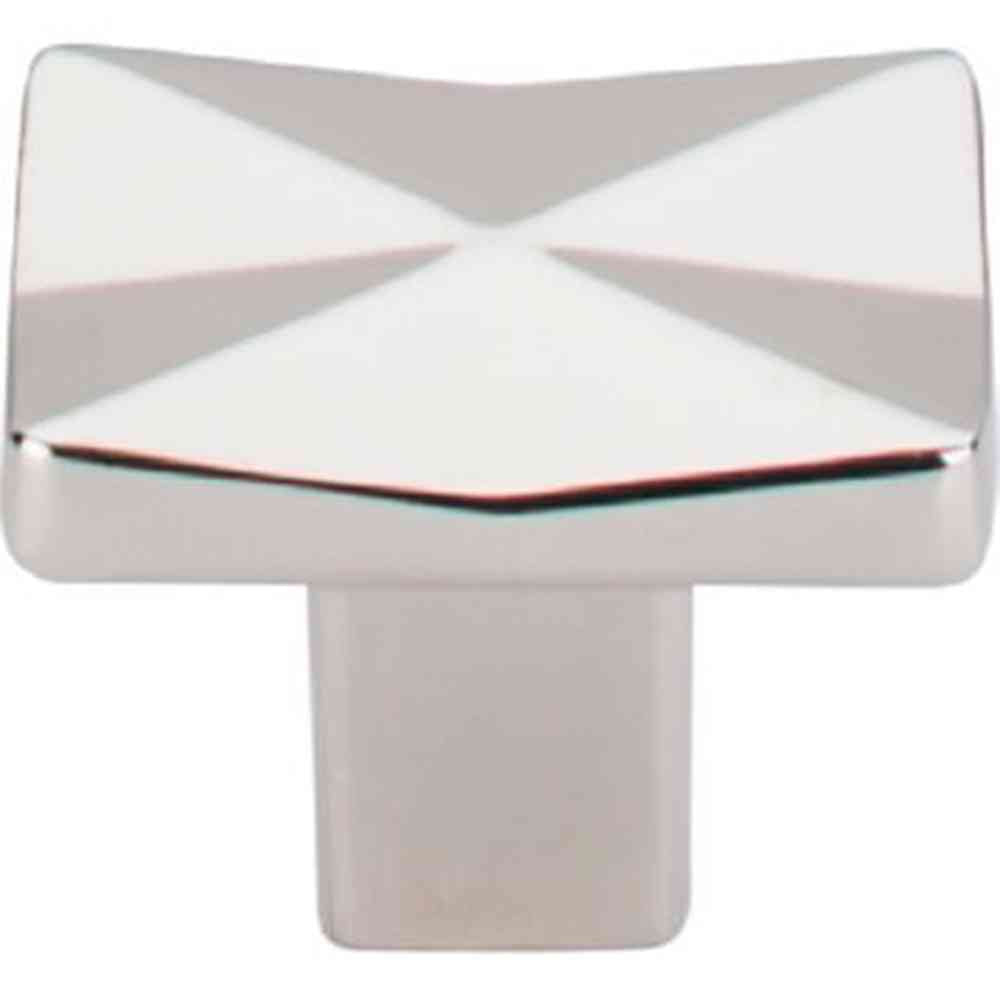 Top Knobs TK560PN polished nickel square cabinet knob