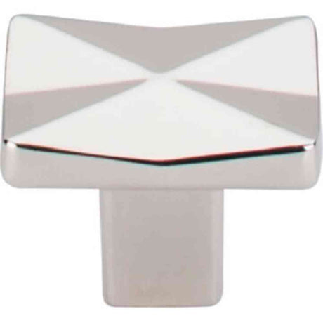 Top Knobs TK560PN polished nickel square cabinet knob