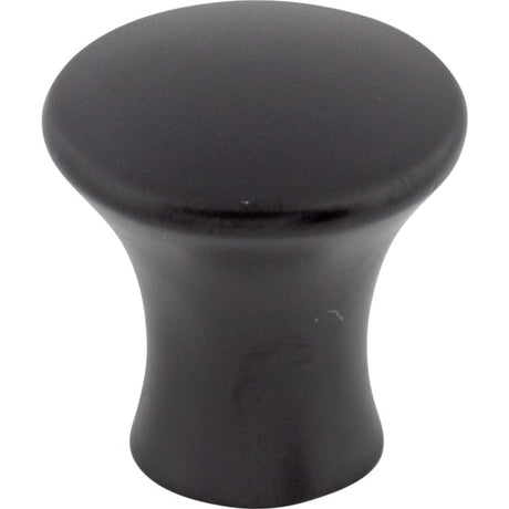 Top Knobs TK590BLK flat black cabinet knob
