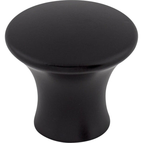 Top Knobs TK591BLK flat black cabinet knob
