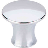 Top Knobs TK592PC polished chrome round cabinet knob