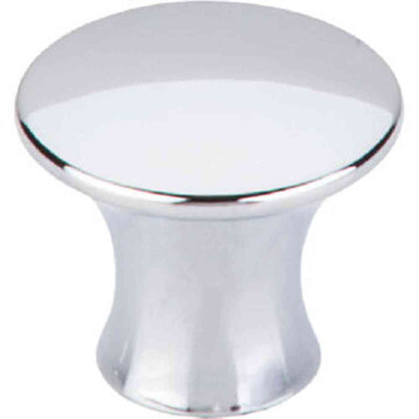 Top Knobs TK592PC polished chrome round cabinet knob