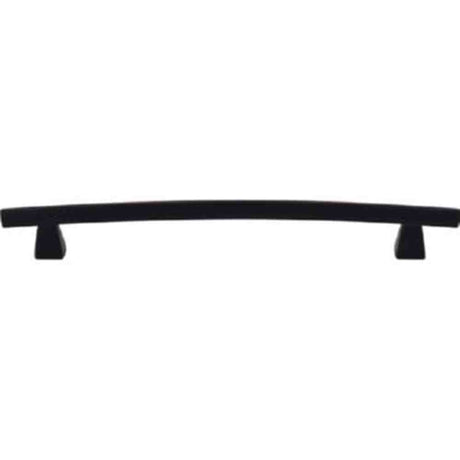 Top Knobs TK5BLK flat black arched cabinet pull