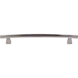 Top Knobs TK5BSN brushed satin nickel arched cabinet pull
