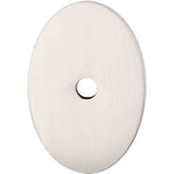 Top Knobs TK60BSN brushed satin nickel cabinet backplates