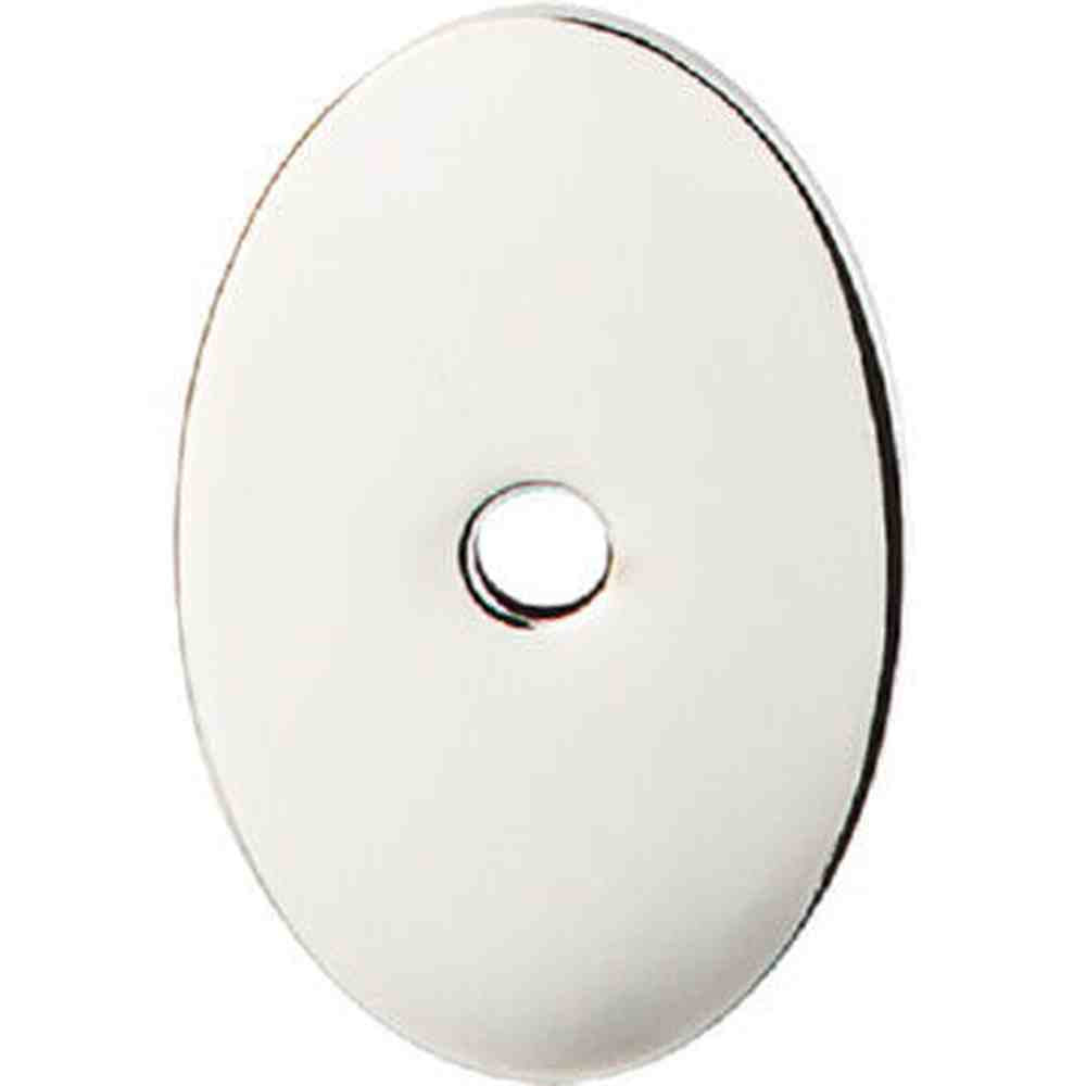 Top Knobs TK60PN polished nickel cabinet backplates