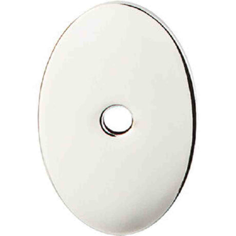 Top Knobs TK60PN polished nickel cabinet backplates