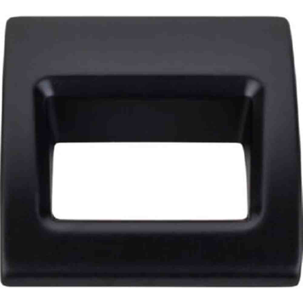 Top Knobs TK615BLK flat black edge pulls