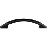 Top Knobs TK618BLK flat black cabinet pull