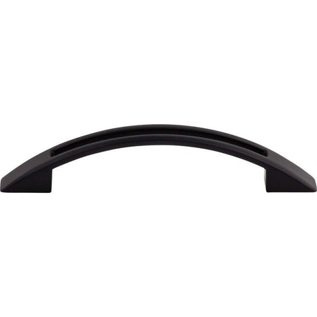 Top Knobs TK618BLK flat black cabinet pull