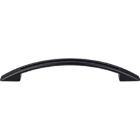 Top Knobs TK619BLK flat black cabinet pull