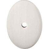 Top Knobs TK62BSN brushed satin nickel cabinet backplates
