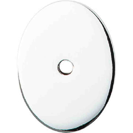 Top Knobs TK62PC polished chrome cabinet backplates