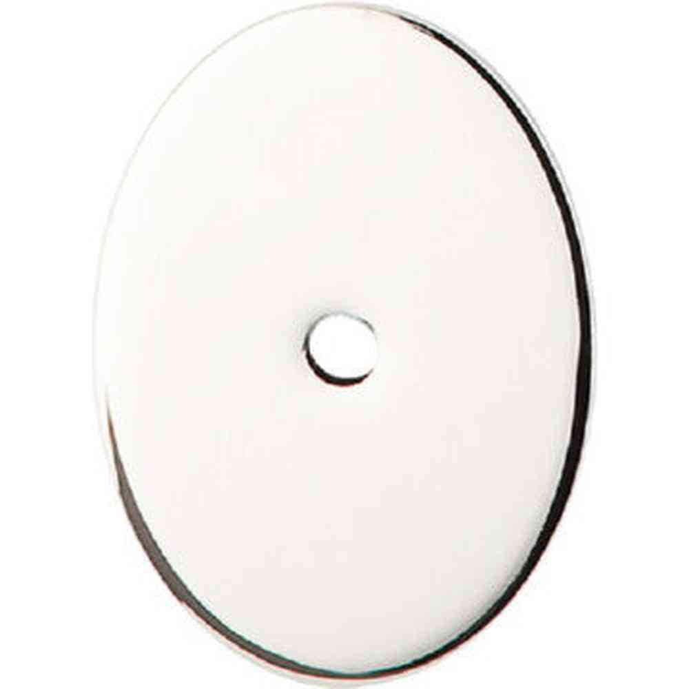 Top Knobs TK62PN polished nickel cabinet backplates