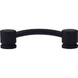 Top Knobs TK63BLK flat black cabinet pull