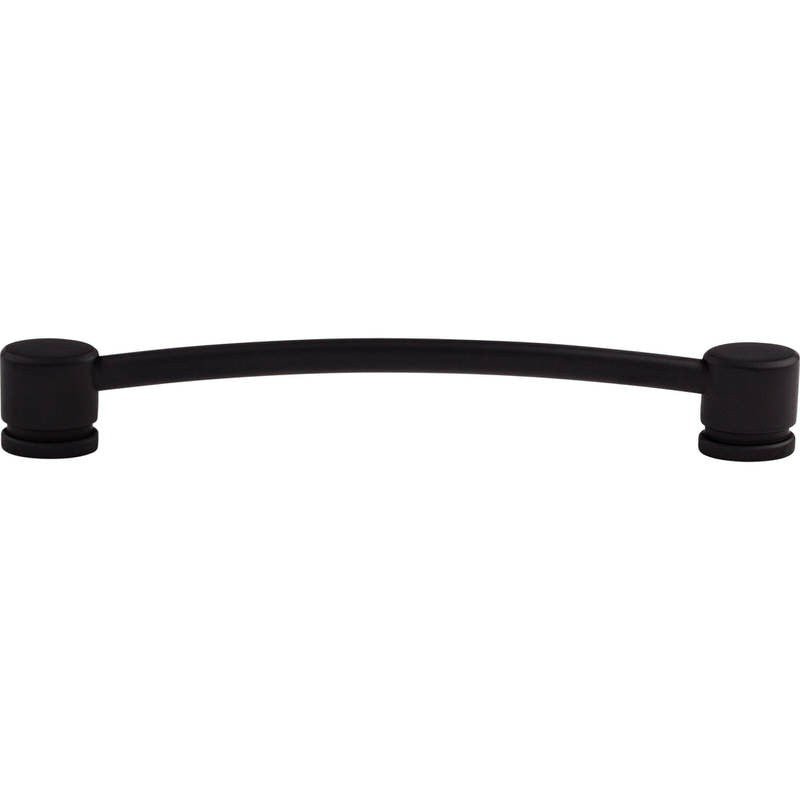 Top Knobs TK65BLK flat black cabinet pull