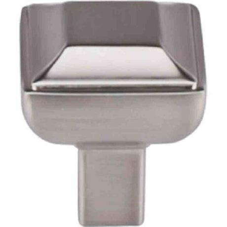 Top Knobs TK670BSN brushed satin nickel square cabinet knob