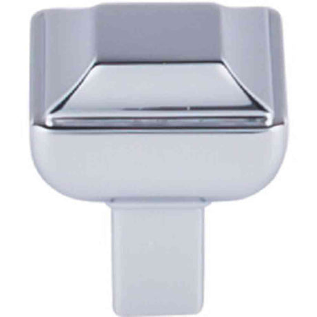 Top Knobs TK670PC polished chrome square cabinet knob