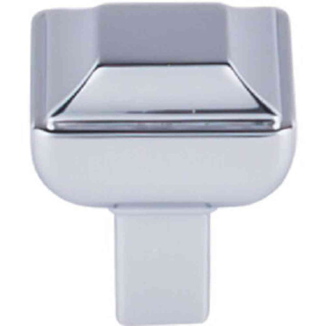 Top Knobs TK670PC polished chrome square cabinet knob