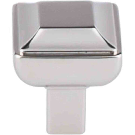 Top Knobs TK670PN polished nickel square cabinet knob